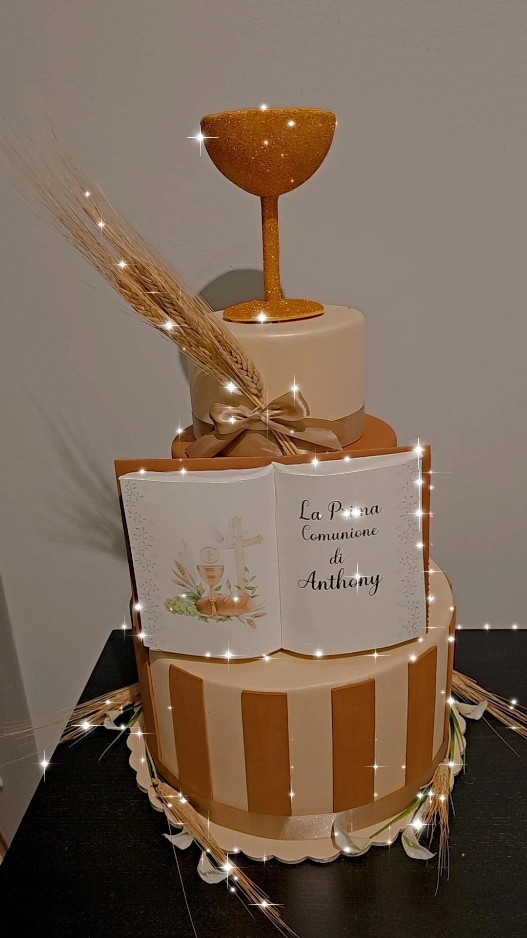 Torta scenografica 1 comunione