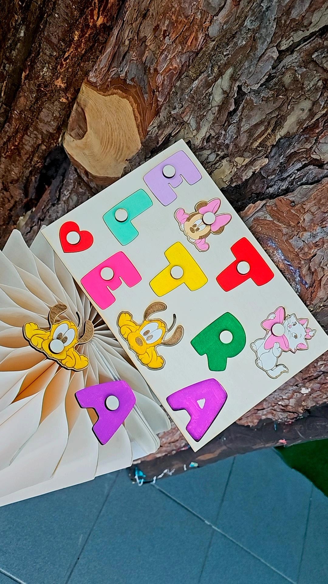 Gioco Montessori personalizzato