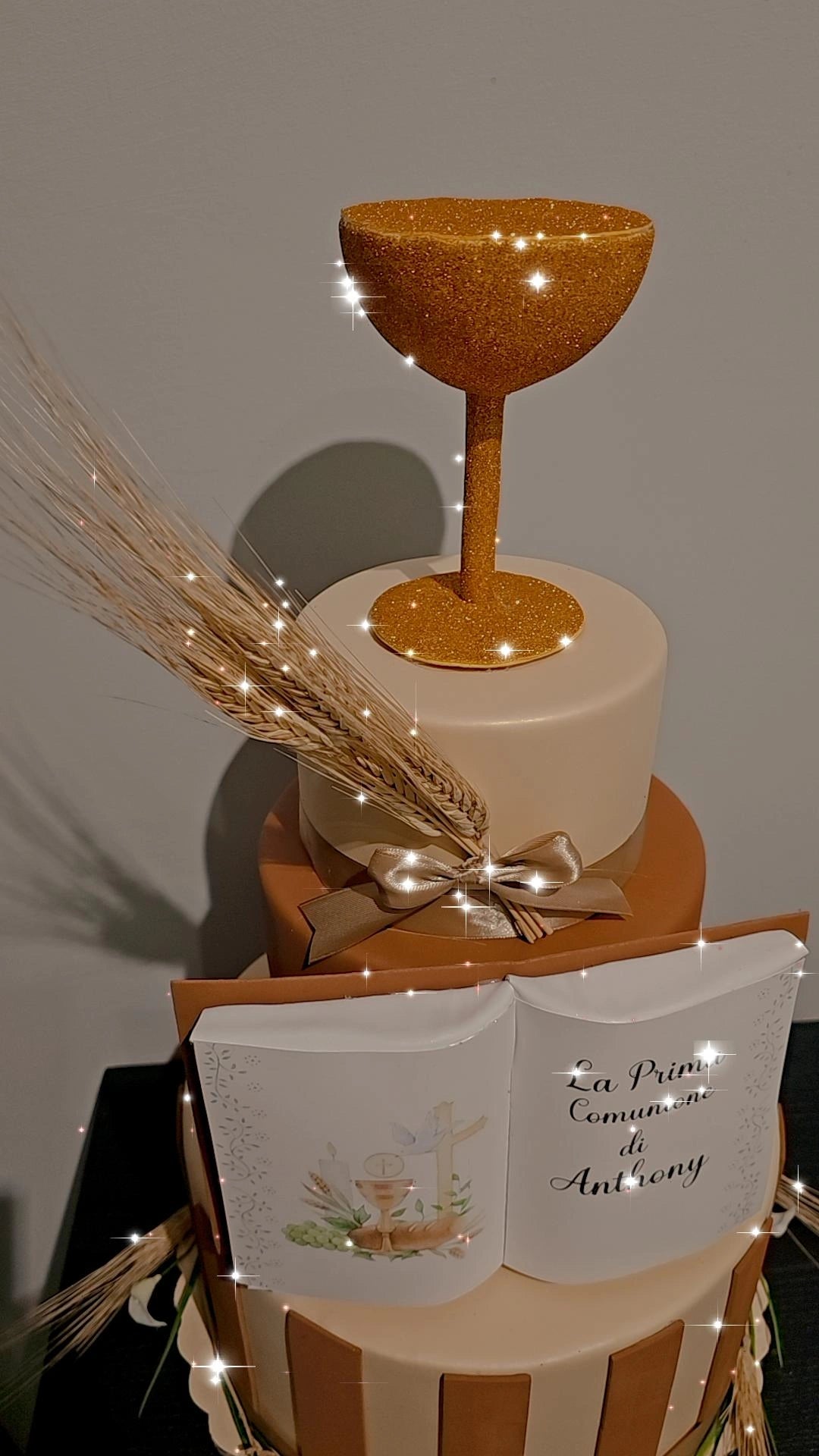 Torta scenografica 1 comunione