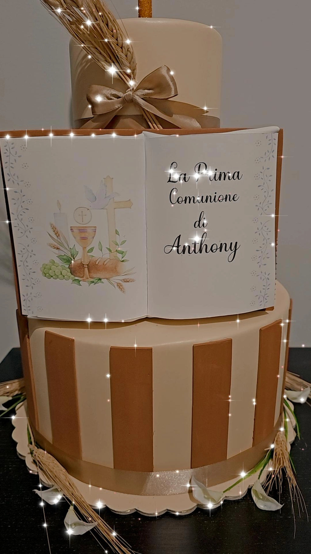 Torta scenografica 1 comunione